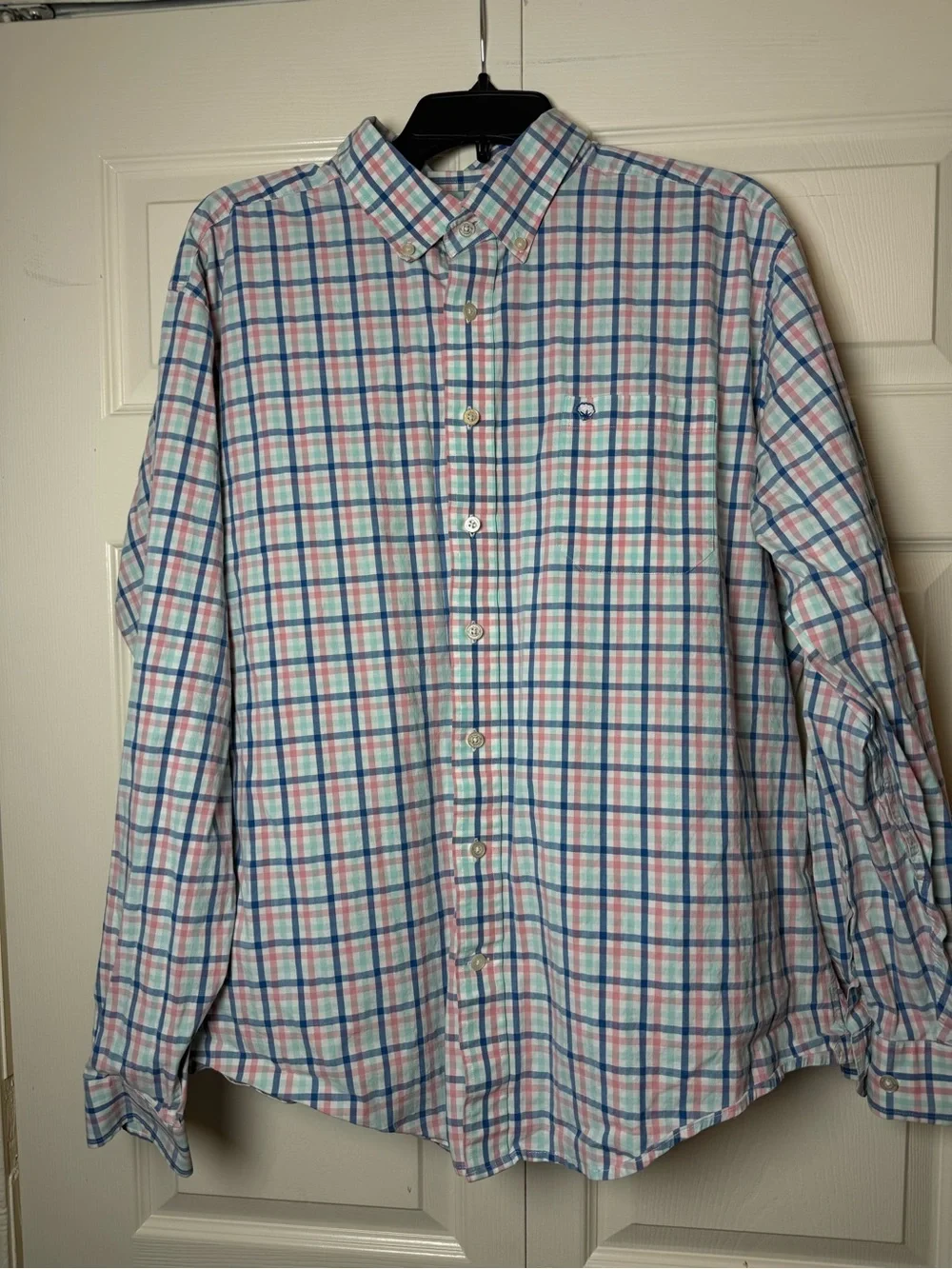 Southern Shirt Cotton Club Button Down Plaid Shirt